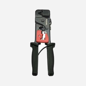 Intellinet 210836 Pince à sertir RJ-11 RJ-12 RJ-45 Acier au carbone Noir/Rouge, poids 440g, conditionnement Blister - Miniature 3