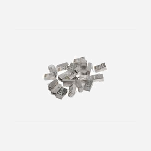 Lanberg PLS-6000EZ Connecteurs RJ-45 Cat6 F/UTP (FTP) Gris - Boîte de 100 unités pour câblage réseau structuré haute performance - Miniature 3