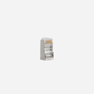 Lanberg PLS-5020 : Connecteurs RJ-45 Cat5e F/UTP (FTP) Acier inoxydable/Transparent - Lot de 20, conditionnement sachet polyéthylène