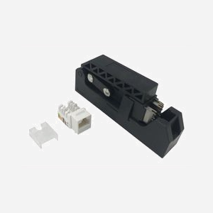 Techly IWP-KIT-C6U90 Kit 24 Modules Keystone RJ45 Cat6 U/UTP Femelle Corps PC Blanc Contacts Nickel/Or AWG 22/26 250MHz -40°C à 70°C - Miniature 4