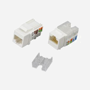 Techly IWP-KIT-C6U90 Kit 24 Modules Keystone RJ45 Cat6 U/UTP Femelle Corps PC Blanc Contacts Nickel/Or AWG 22/26 250MHz -40°C à 70°C - Miniature 5