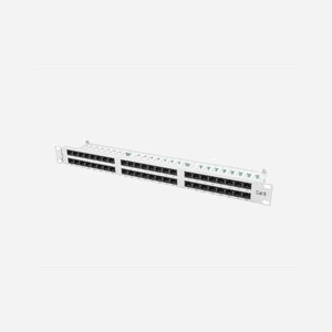 Lanberg PPU6-1048-S Panneau de Brassage 48 Ports RJ45 Catégorie 6 Non Blindé 1U Métal Gris 445x44,5x102mm - Miniature 2