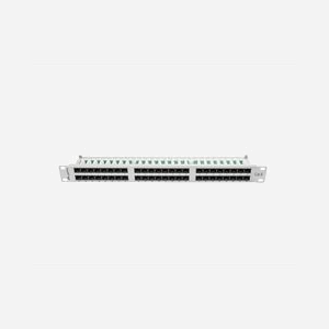 Lanberg PPU6-1048-S Panneau de Brassage 48 Ports RJ45 Catégorie 6 Non Blindé 1U Métal Gris 445x44,5x102mm - Miniature 4
