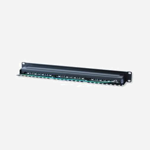 Panneau de brassage Techly I-PP-24-RS-C6T, 24 ports RJ45 Cat.6, 10/100/1000Base-T(X), S/UTP, Contacts Or, Noir, 482x43x109mm, RoHS, WEEE - Miniature 4