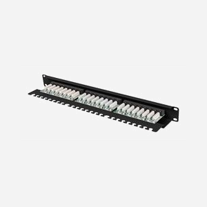 Lanberg PPUA-1124-B Panneau de Brassage 24 Ports Cat6a 1U Acier Noir, Perte d'Insertion 0.2dB, AWG 26/20, 482.6x44.5x98mm, Température -10°C à 60°C - Miniature 5