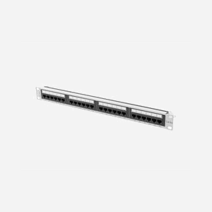 Lanberg PPUA-1024-S Baie de Branchement 1U 24 Ports Cat6a U/UTP (UTP) Gris, ABS/Métal, Montage Rack 1U, Dimensions 445x44,5x102mm, 700g - Miniature 3