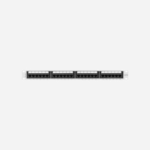Lanberg PPUA-1024-S Baie de Branchement 1U 24 Ports Cat6a U/UTP (UTP) Gris, ABS/Métal, Montage Rack 1U, Dimensions 445x44,5x102mm, 700g - Miniature 5