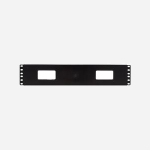 Techly I-CASE-CABLE-FR2 Panneau de Gestion de Câbles Rack 19" 2U Noir 483x78x88mm pour Baie de Serveur - Miniature 3