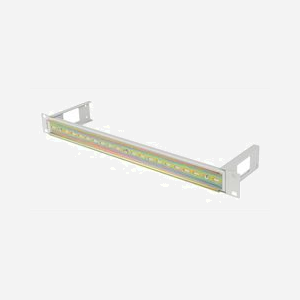 Lanberg AK-1801-S Rail d'étagère 1U pour rack 19" (48.3cm), Acier Gris, 482.5mm x 108mm x 44.4mm, poids 2.02kg - Miniature 4