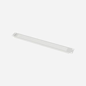 Panneau Cache Lanberg AK-1411-S 1U 19" Acier Gris Perforé 482.5 x 44.4 x 11.5 mm pour Rack Serveur 19 pouces, Poids 230g - Miniature 1