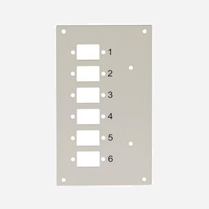 Techly I-CASE DIN-SPL6SCST : Boîtier d'épissures fibre optique, 6 fibres max., 57x115mm, gris, compatible I-CASE DIN-SPLICET, 46g