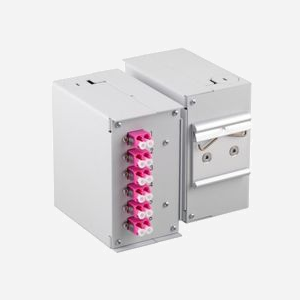 Techly I-CASE DIN-SPL6SCST : Boîtier d'épissures fibre optique, 6 fibres max., 57x115mm, gris, compatible I-CASE DIN-SPLICET, 46g - Miniature 3
