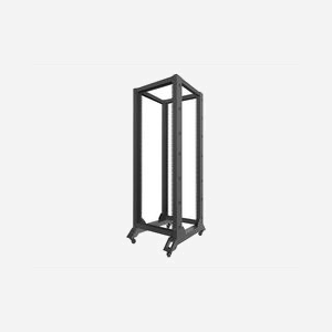 Lanberg OR01-6832-B Étagère de Base Noire 32U 19" (48,3cm) 600x800x1694mm Charge Max 600kg Épaisseur 1.5mm Poids 28kg - Miniature 4