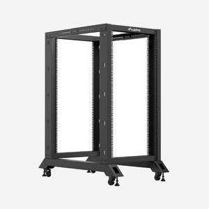 Lanberg OR01-6022-B Étagère de Base pour Rack 19" 22U Noir 600x1000x1229mm, Charge Max 600kg, Acier 1.5mm, Certifiée ANSI/EIA RS-310-D - Miniature 2