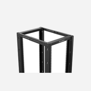 Lanberg OR01-6022-B Étagère de Base pour Rack 19" 22U Noir 600x1000x1229mm, Charge Max 600kg, Acier 1.5mm, Certifiée ANSI/EIA RS-310-D - Miniature 4