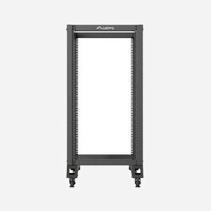 Lanberg OR01-6022-B Étagère de Base pour Rack 19" 22U Noir 600x1000x1229mm, Charge Max 600kg, Acier 1.5mm, Certifiée ANSI/EIA RS-310-D - Miniature 5