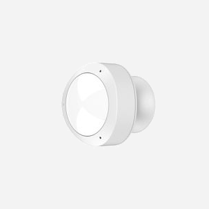 Hama 00176554 : Détecteur de mouvement infrarouge sans fil 2400 MHz, portée 10m, montage plafond/mur, alimentation par 2 piles CR123A incluses, blanc - Miniature 1