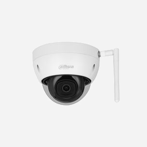 Dahua Technology DH-IPC-HDBW1430DE-SW : Caméra IP Dôme 4MP, Int./Ext., PoE, Wi-Fi, IR 30m, WDR, Objectif 2.8mm, MicroSD 256Go, IP67, IK10