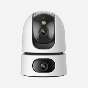 Imou Ranger Dual 8MP Caméra IP Intérieure 2304x1296 CMOS 1/2.8" PoE/WiFi PTZ Audio Bidirectionnel Vision Nocturne 15m MicroSD RJ45 Détection Humaine