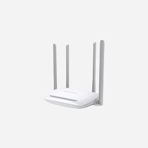 Mercusys MW325R Routeur WiFi 4 (802.11n) 2.4GHz 300Mbps Fast Ethernet 10/100 Mbps 4 Antennes 5dBi Blanc - Miniature 1