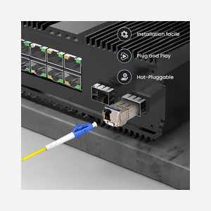 Extralink Module SFP28 25G, 25.78Gb/s, Fibre Monomode 10km, LC, 1310nm (1270/1330nm Tx), DOM, IEEE 802.3cc, 3.3V, 1.5W - Miniature 5