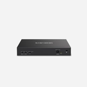 Commutateur Géré Mercusys MS110P - 10 Ports Fast Ethernet (10/100) - 8 PoE, 2 PoE+ - Budget PoE 65W - VLAN, QoS, Montage Mural - Miniature 3
