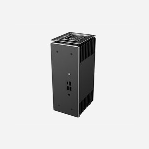 Akasa Turing ABX Boîtier PC SFF Noir Aluminium, UCFF, 1x 2.5", 3x USB 3.2 Gen 1 Type-A, 2x USB 3.2 Gen 2 Type-C, 2x USB 3.2 Gen 2 Type-A, HDMI - Miniature 1