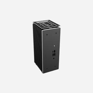 Akasa Turing ABX Boîtier PC SFF Noir Aluminium, UCFF, 1x 2.5", 3x USB 3.2 Gen 1 Type-A, 2x USB 3.2 Gen 2 Type-C, 2x USB 3.2 Gen 2 Type-A, HDMI - Miniature 2
