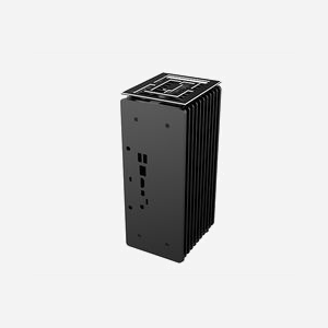 Akasa Turing ABX Boîtier PC SFF Noir Aluminium, UCFF, 1x 2.5", 3x USB 3.2 Gen 1 Type-A, 2x USB 3.2 Gen 2 Type-C, 2x USB 3.2 Gen 2 Type-A, HDMI - Miniature 3