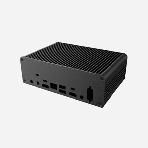 Akasa Newton CTN SFF Noir - Boîtier PC Aluminium UCFF, 168.6x113.2x55.5mm, 2x HDMI, 2x USB 2.0, 2x USB 3.2 Gen 2 Type-A, 2x USB 3.2 Gen 2x2 Type-C - Miniature 3