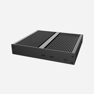 Boîtier serveur Akasa Plato NE Rack 1U noir pour mini-PC (200,4 x 184 x 34,5 mm) - Réf. A-NUC59-M1B - Compatible Intel NUC et systèmes embarqués