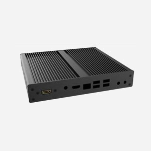 Boîtier serveur Akasa Plato NE Rack 1U noir pour mini-PC (200,4 x 184 x 34,5 mm) - Réf. A-NUC59-M1B - Compatible Intel NUC et systèmes embarqués - Miniature 4