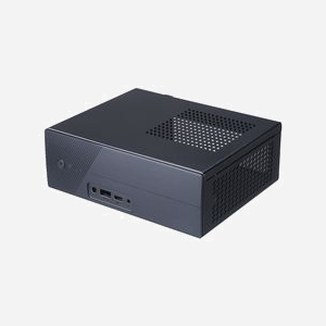 Akasa Cypher ST A-STX04-M2B Boîtier PC Small Form Factor (SFF) Noir, ABS/SGCC, Mini-STX, 2x 2.5", Audio, USB 2.0, Ports Série, 193x153x67mm