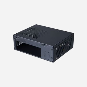 Akasa Cypher ST A-STX04-M2B Boîtier PC Small Form Factor (SFF) Noir, ABS/SGCC, Mini-STX, 2x 2.5", Audio, USB 2.0, Ports Série, 193x153x67mm - Miniature 3