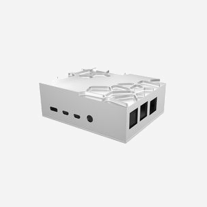 Akasa Gem A-RA09-M1S : PC USFF Blanc, Lecteur MicroSD, USB 2.0/USB 3.2 Gen 1, 96x75.6x34.3mm (sans bloc d'alimentation) - Miniature 4