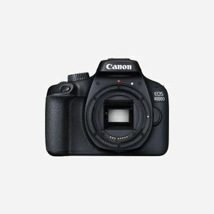 Canon EOS 4000D Kit SLR 18MP + Objectif EF-S 18-55mm DC III, Vidéo Full HD, ISO 12800, WiFi, Écran 2.7", Monture EF/EF-S, 9 Points AF - Miniature 1