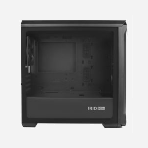 GENESIS Irid 503 Micro Tower Noir - Boîtier PC Micro ATX/Mini-ITX, 2x3.5", 3x2.5", USB 3.2 Gen 1, Ventilation 120mm, Compatible Watercooling 240mm - Miniature 5