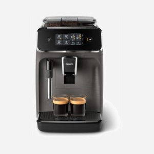 Philips EP1224/00 Machine Expresso Automatique 15 bar, Broyeur Céramique 12 Niveaux, Réservoir 1.8L, 2 Tasses, Filtre AquaClean, Écran TFT Tactile, 1500W - Miniature 2