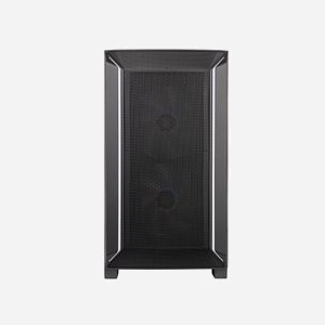 Silverstone FARA 312Z - Boîtier PC Midi Tower Noir, Acier/Plastique, micro ATX/Mini-ITX, 2x2.5/2x3.5", 2x140mm avant, 1x120mm arrière, USB 3.2 Gen 1, Vitre trempée, Refroidisseur CPU 173mm, GPU 365mm. - Miniature 2