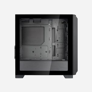 Silverstone FARA 312Z - Boîtier PC Midi Tower Noir, Acier/Plastique, micro ATX/Mini-ITX, 2x2.5/2x3.5", 2x140mm avant, 1x120mm arrière, USB 3.2 Gen 1, Vitre trempée, Refroidisseur CPU 173mm, GPU 365mm. - Miniature 4