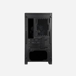 Silverstone FARA 312Z - Boîtier PC Midi Tower Noir, Acier/Plastique, micro ATX/Mini-ITX, 2x2.5/2x3.5", 2x140mm avant, 1x120mm arrière, USB 3.2 Gen 1, Vitre trempée, Refroidisseur CPU 173mm, GPU 365mm. - Miniature 5