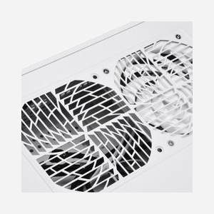 Boîtier PC Silverstone RVZ03-ARGB Blanc, Format Bureau, Mini-ITX/DTX, 3x2.5", 2 Slots, Vent. 120mm, RGB Adressable, 330x350x105mm, Sans Alimentation ATX/PS2 - Miniature 2