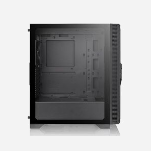 Thermaltake Versa T35 TG RGB - Boîtier PC Midi Tower Noir, ATX/micro ATX/Mini-ITX, 2x3.5", 2x2.5", USB 3.2 Gen 1, Vent. 120/200mm, Radiateur 360mm - Miniature 3