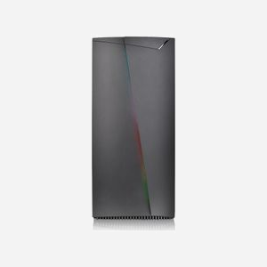 Thermaltake H350 TG RGB - Boîtier PC Midi Tower Noir (SPCC, Verre Trempé) - ATX/microATX/Mini-ITX, 2x3.5", 2x2.5", USB 3.2 Gen 1, Ventilateurs 120mm - Miniature 2