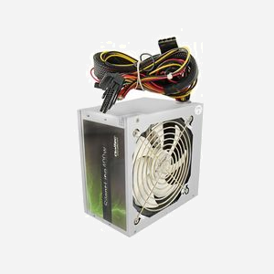 Qoltec SilentLine 425W ATX Alimentation PC, 20+4 pin, PFC Passif, 230V, Ventilateur 12cm, 22dB, Connecteurs SATA/Molex, Protection OVP/OCP/OTP/SCP/UVP - Miniature 1