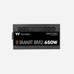 Thermaltake Smart BM2 650W Alimentation ATX 20+4 pin, PFC Actif, 80 PLUS Bronze, Semi-Modulaire, Ventilateur 14cm, 100-240V, avec Câbles SATA/PCIe/Molex - Miniature 3