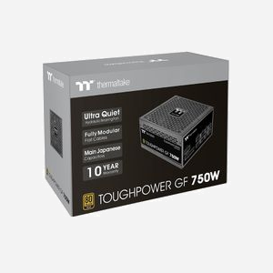 Thermaltake 750W ATX 24-pin Modulaire 80 PLUS Gold : Alimentation PC 750W (900W crête), 100-240V, Ventilateur 14cm, Câbles SATA/PCIe/Molex inclus, PFC Actif. - Miniature 4