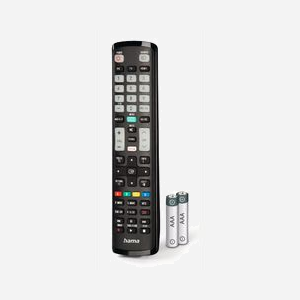Télécommande IR Wireless Hama 00221060 pour TV Samsung, 52 boutons programmables, portée 10m, alimentation 2xAAA, plastique recyclé, noir, 51x26x211mm - Miniature 4