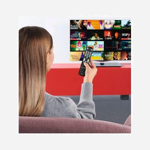 Télécommande IR Wireless Hama 00221060 pour TV Samsung, 52 boutons programmables, portée 10m, alimentation 2xAAA, plastique recyclé, noir, 51x26x211mm - Miniature 5