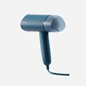 Philips Série 3000 STH3000/20 Défroisseur Vapeur Portatif 1000W, Réservoir 0.1L, Vapeur 20g/min, Temps de Chauffe 0.5 min, Pliable, Bleu. - Miniature 2